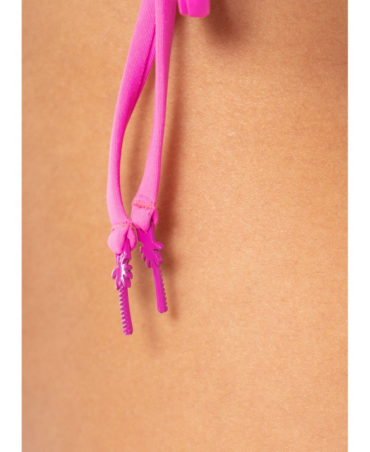 Maaji Women's Poppy Pink Sunning Bikini Bottom