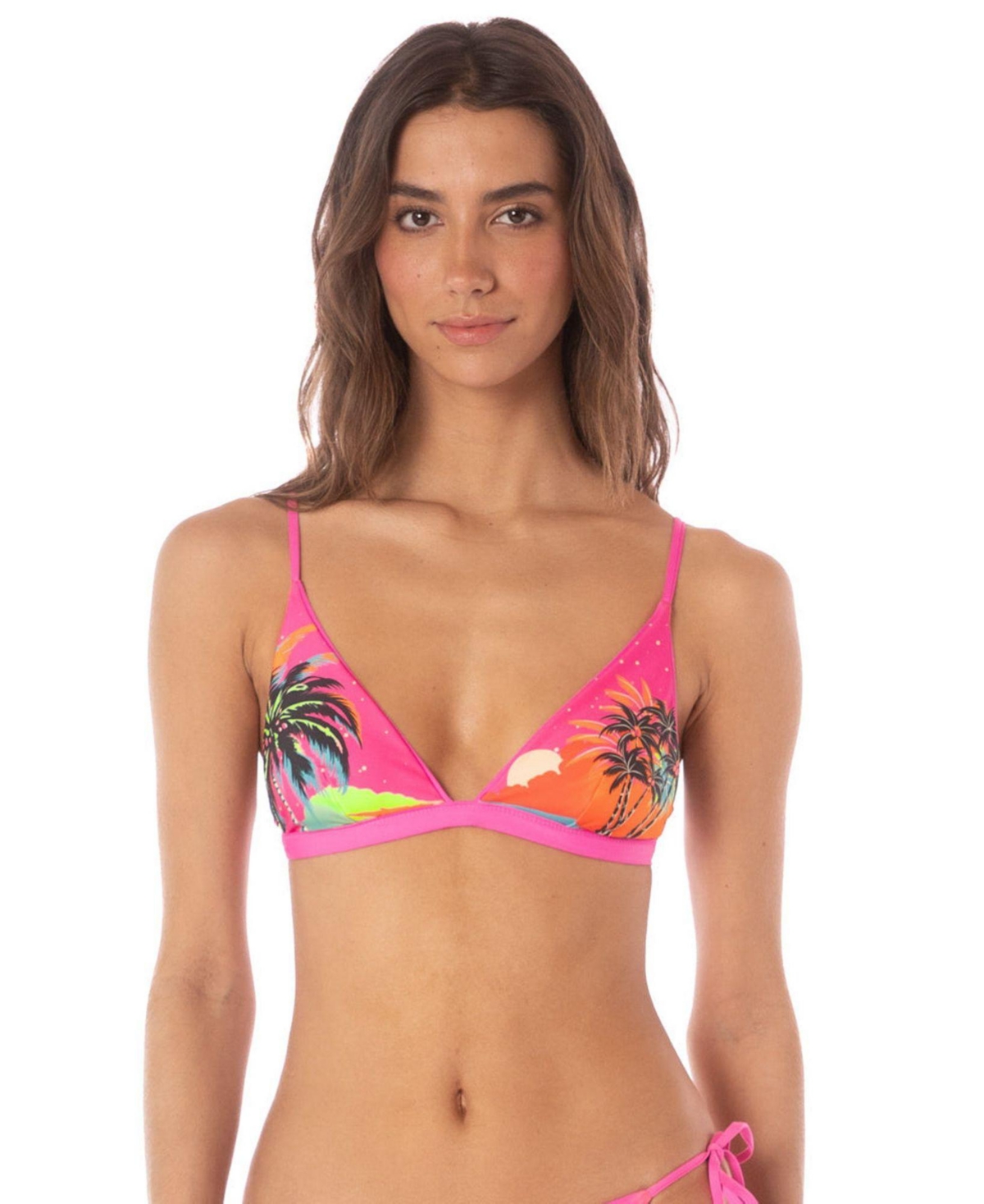 Maaji Women's Poppy Pink Ivy Bikini Top