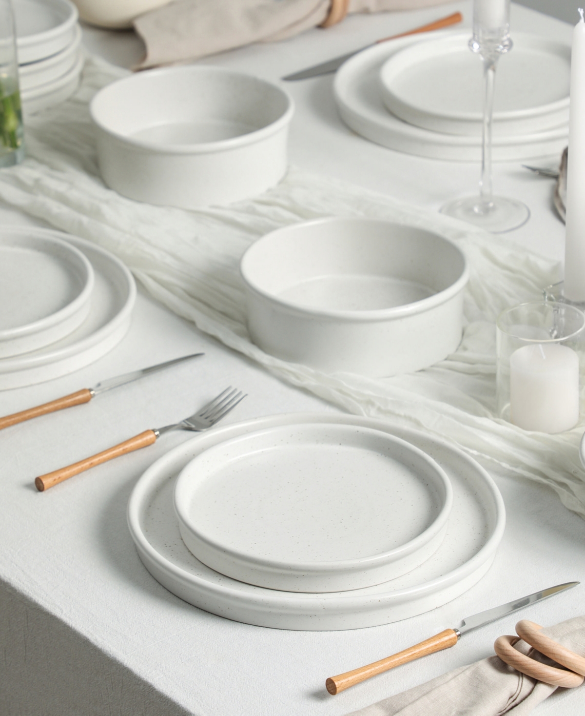 Stone Lain Roscoe 12-Piece Dinnerware Set, Service for 4