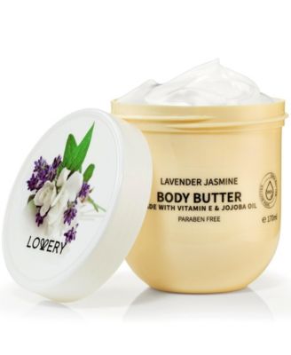 Lavender Scented Whipped Body Butter, Bath and Body Care Cream