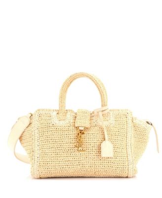 Baby Monogram Cabas Downtown Straw