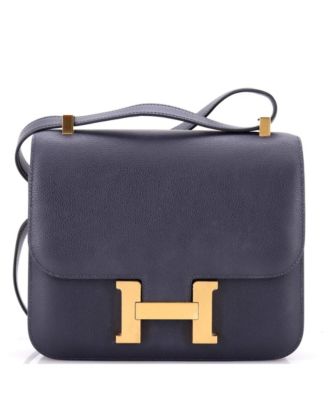 Pre-Owned Hermes 24 Constance Bag Evercolor