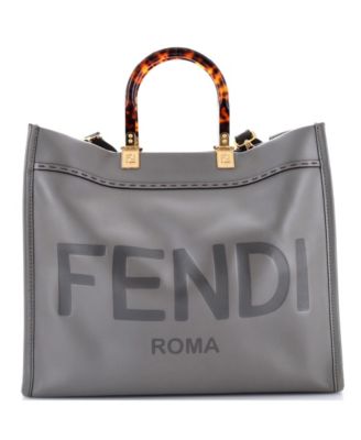 Medium Sunshine Shopper Tote Leather