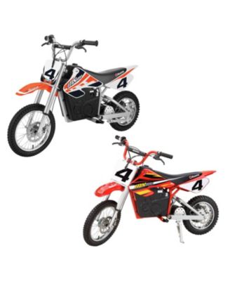 Electric Ride On Dirt Rocket Kids Motorcross Motorcycle Bikes, (2 Pack)