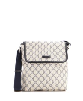Small Flap Messenger GG Coated Canvas