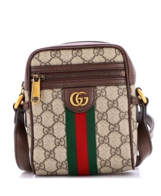 Mini Ophidia Messenger Bag GG Coated Canvas