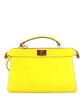 East West Peekaboo ISeeU Bag Leather