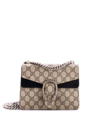 Mini Dionysus Bag GG Coated Canvas