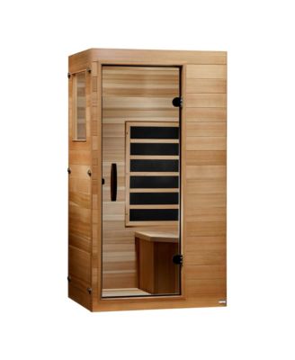Elite 1 Person Compact Ultra Low EMF FAR Infrared Home Sauna