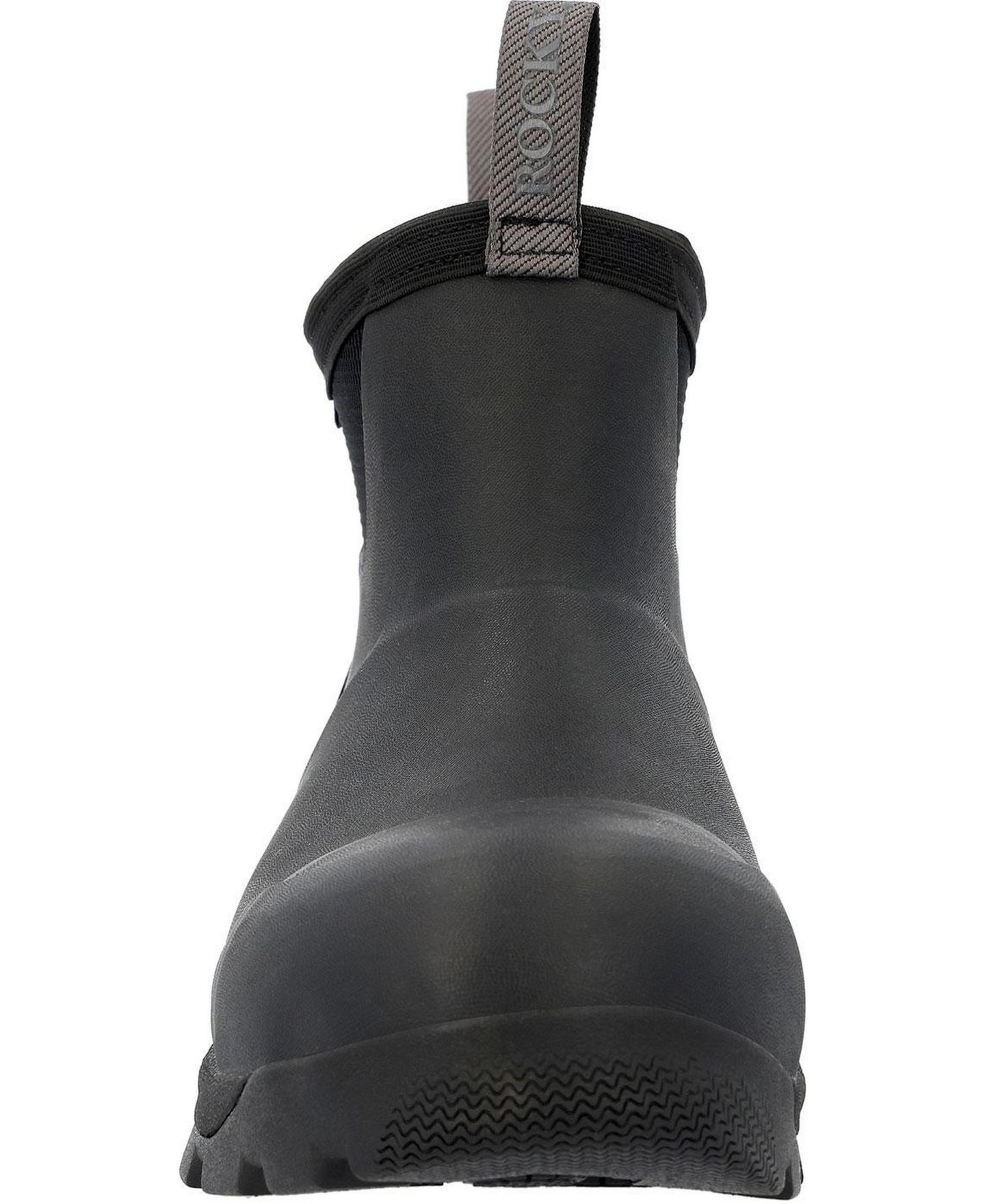 Мужские ботинки ROCKY Backlands Rubber Composite Toe Work Boot, цвет: Матовый чёрный — фото 3