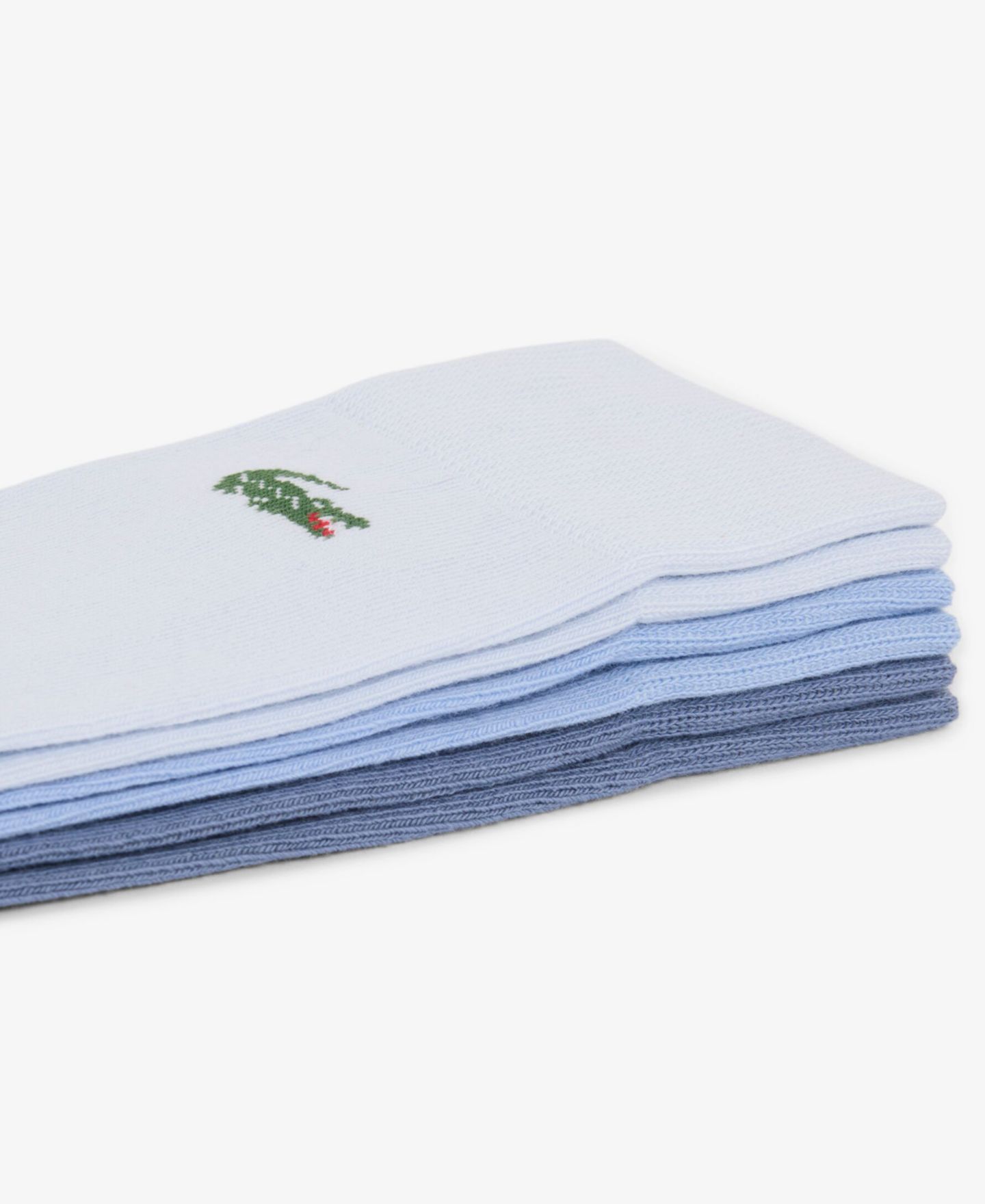 Носки для мужчин, в рубчик, 6 шт. — Lacoste, цвет: Синий — фото 2