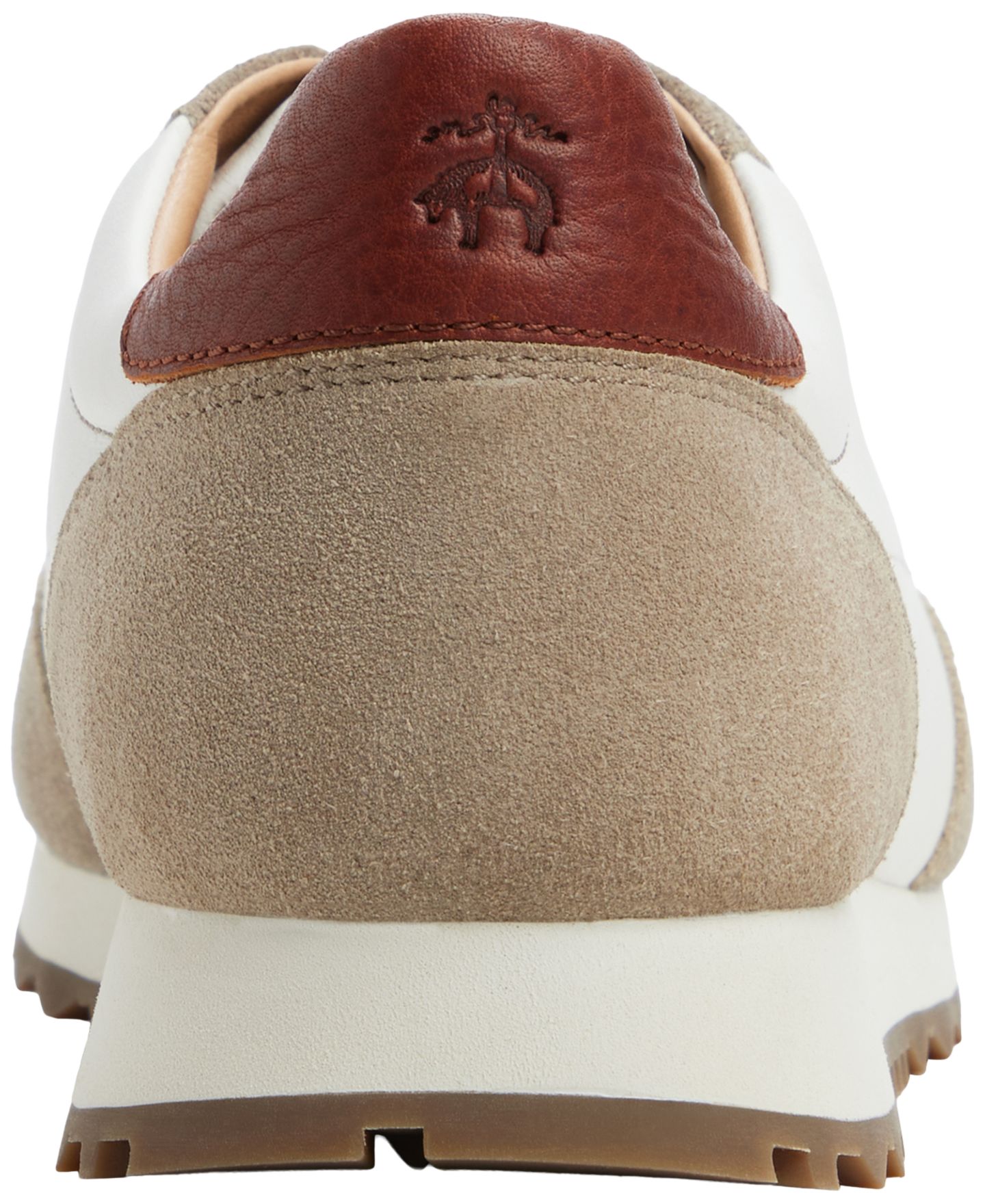 Мужские кроссовки Brooks Brothers Arverne Leather Round-Toe, цвет: Коричневый разноцветный — фото 3