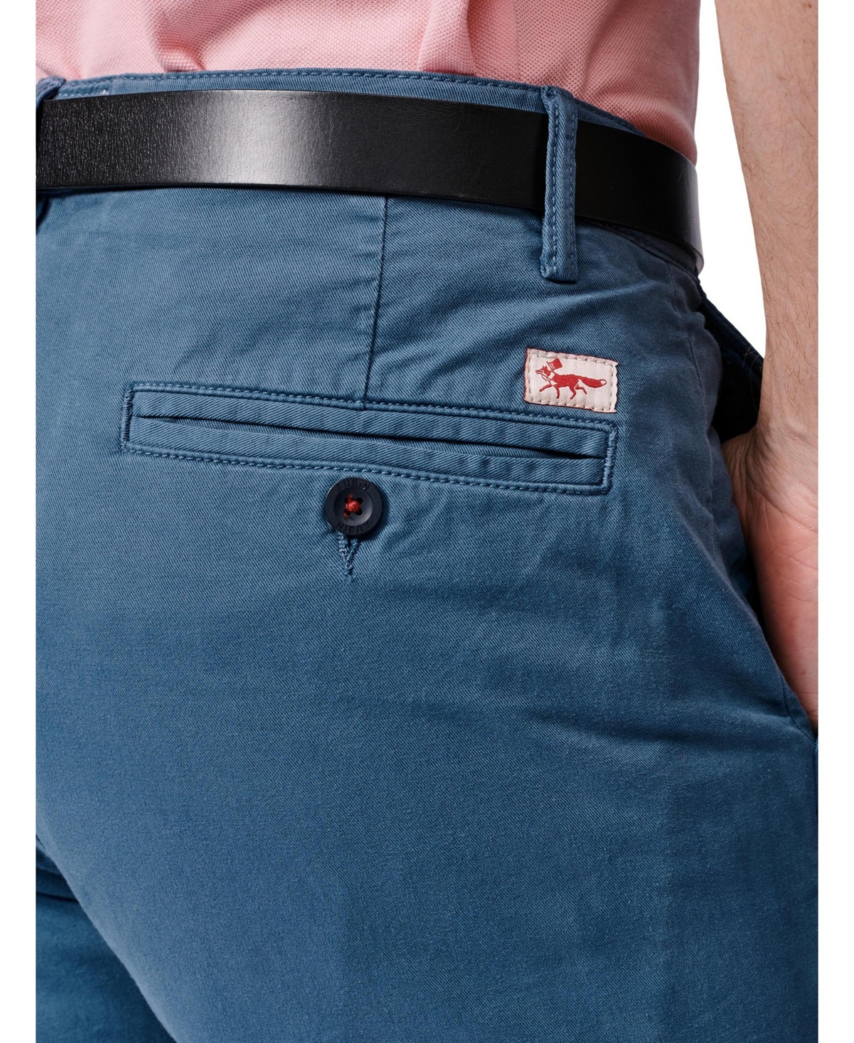 Aubin Men's Witham Slim-Fit Stretch Straight-Leg Chino Pants