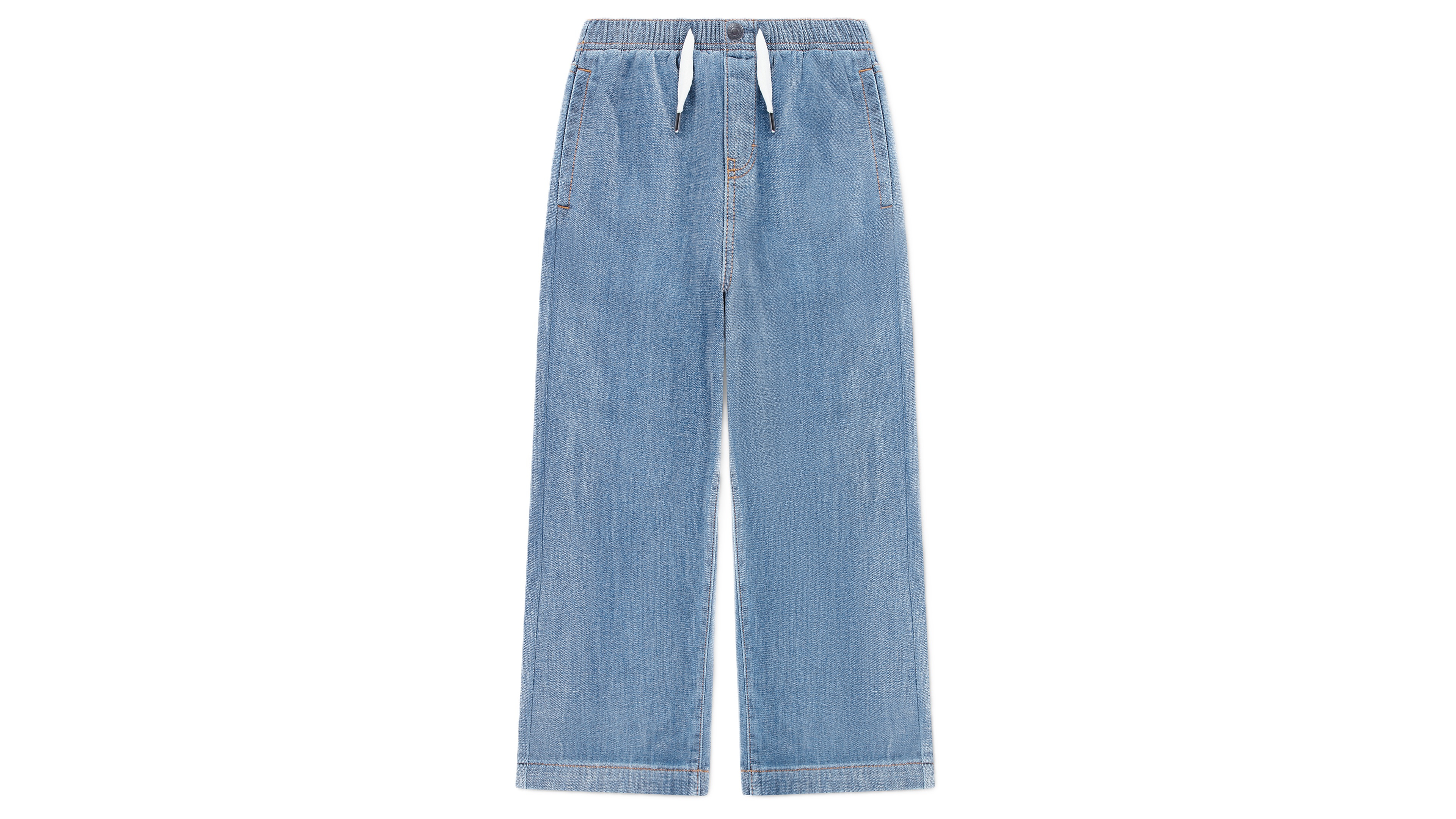 Levi's Toddler Girls' 2T-4T Luxe Denim High-Rise Baggy Jeans
