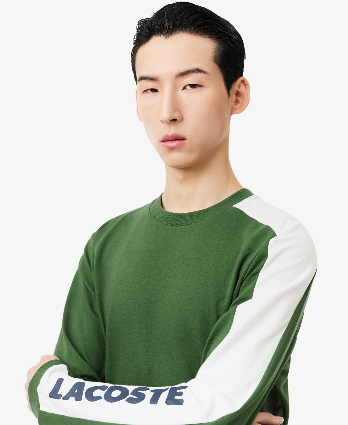 Lacoste Men's Crewneck Graphic Sweatshirt