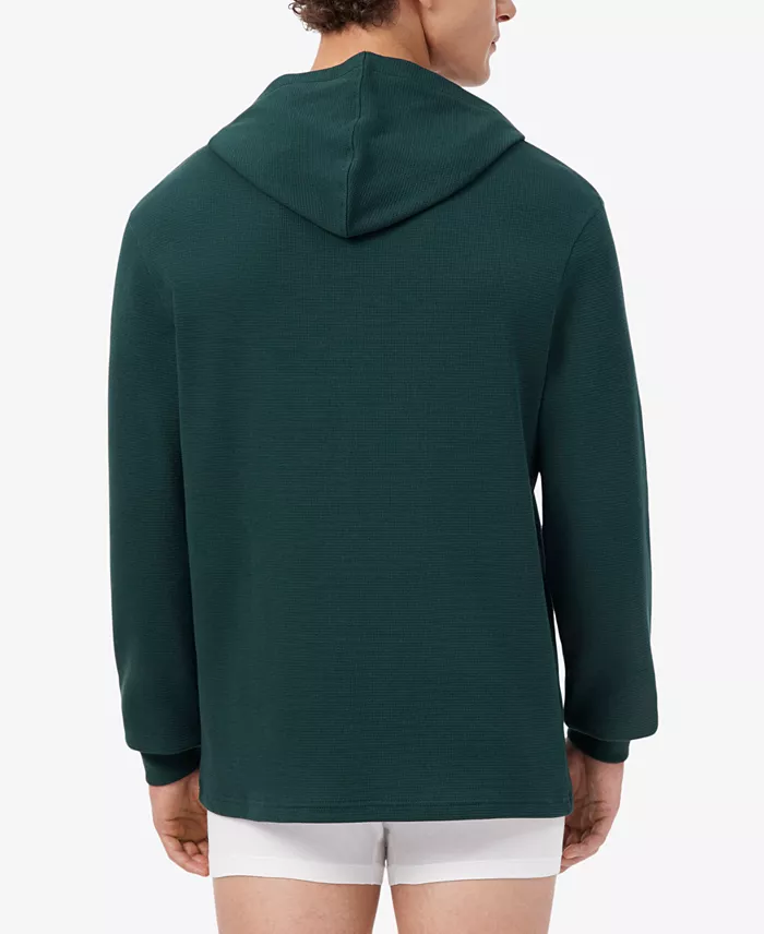 Men's Sleep Waffle-Knit Graphic Hoodie - thumbnail 3
