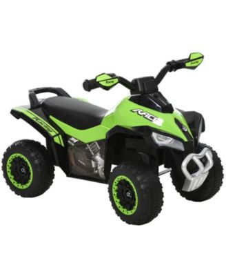 Kids Ride On Push Car - NO Power Foot-to-Floor Sliding Car, Walking ATV Ride Racer with Music and Lights, for 1.5-3 Years Old