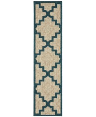 Latitude 804I 1'10" x 7'6" Runner Outdoor Area Rug