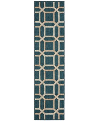Latitude 806B 1'10" x 7'6" Runner Outdoor Area Rug