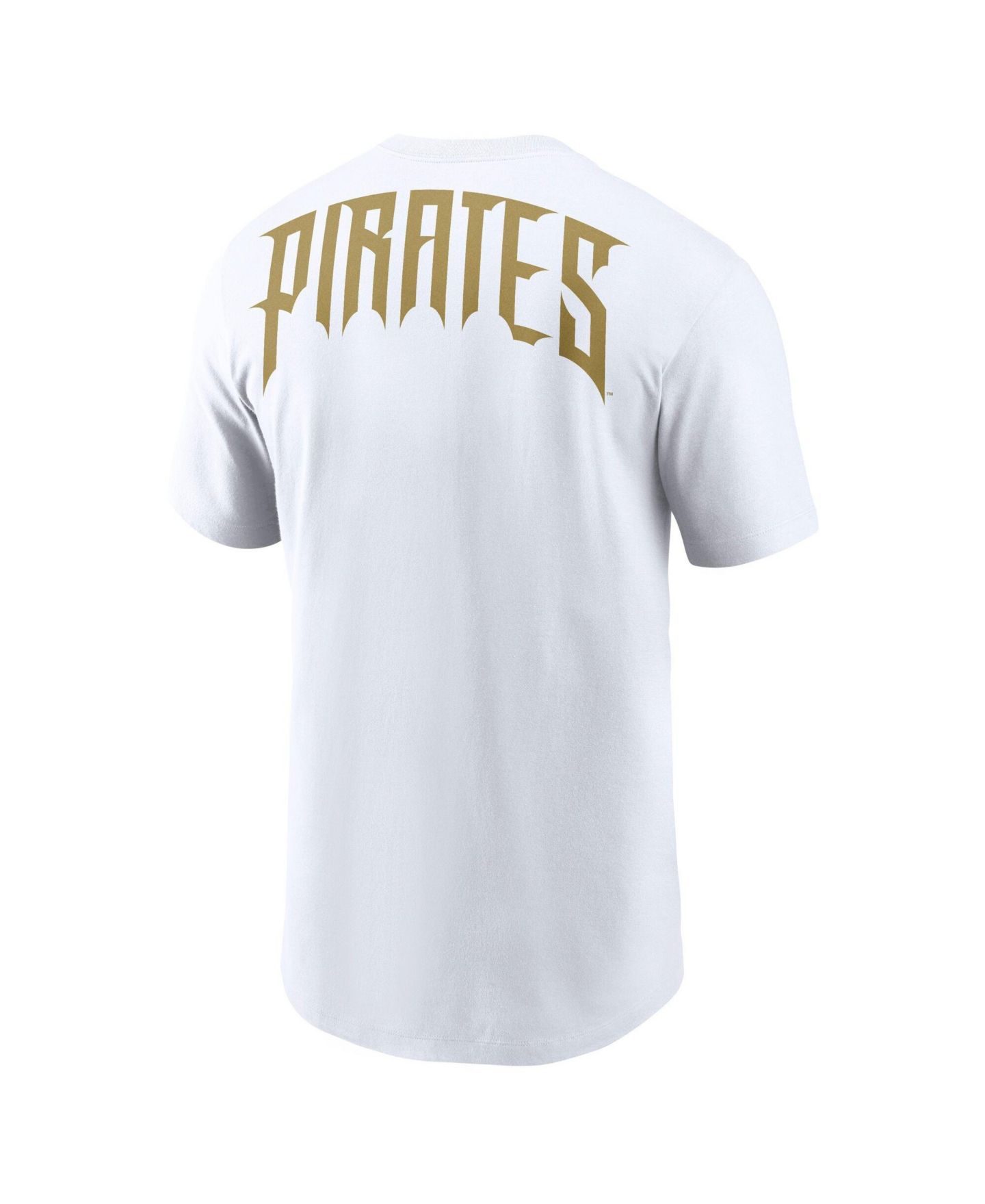 Мужская футболка Nike White Pittsburgh Pirates City Connect Club — фото 2