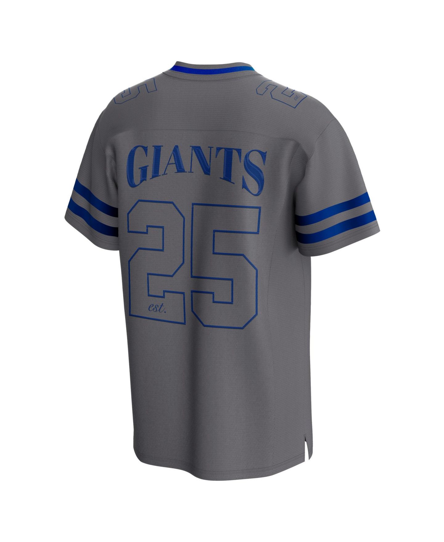 Мужской топ Fanatics Gray New York Giants After Hours Fashion Mesh — фото 2