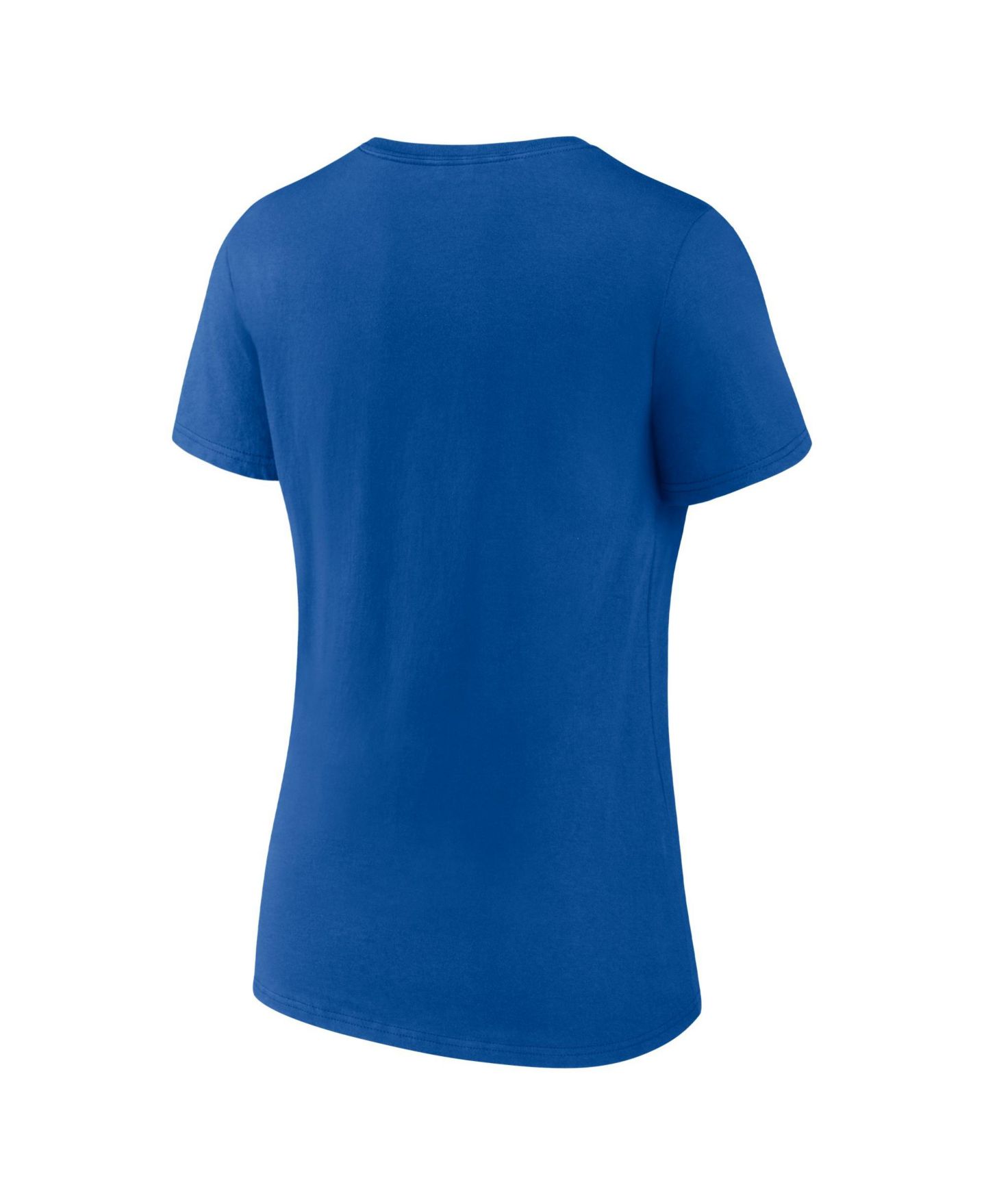 Женская футболка Logo Athletic Royal Buffalo Sabres Arch Victory V-Neck — фото 2