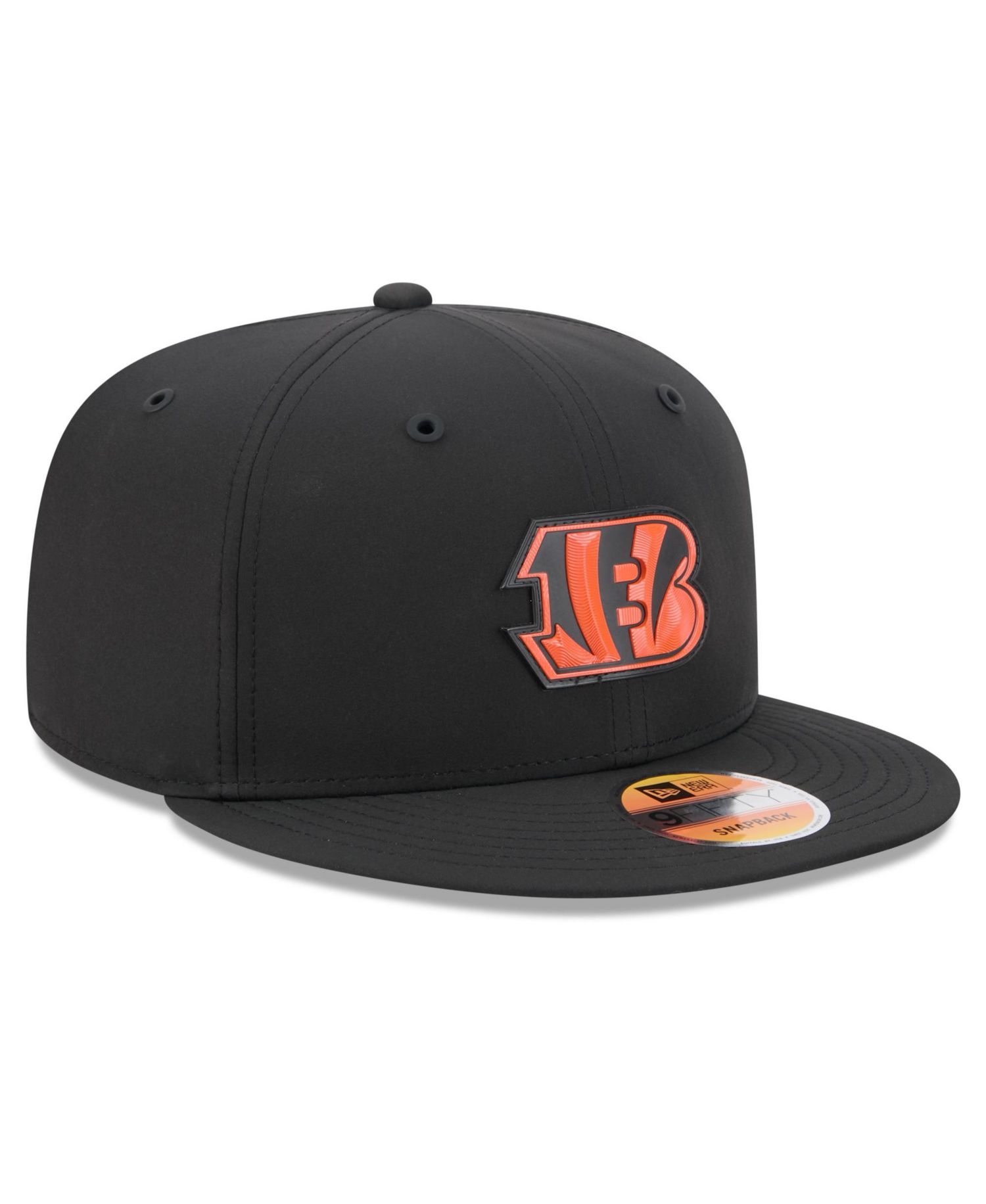 Men's Black Cincinnati Bengals 2026 Sideline 9FIFTY Snapback Hat
