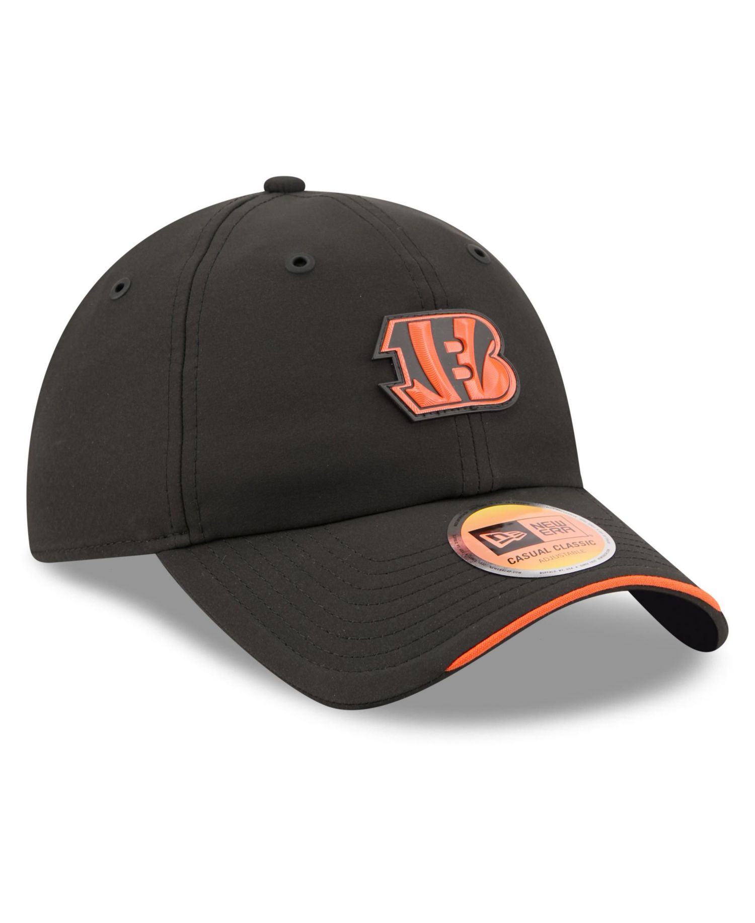 Men's Black Cincinnati Bengals 2026 Sideline Casual Classic Adjustable Hat