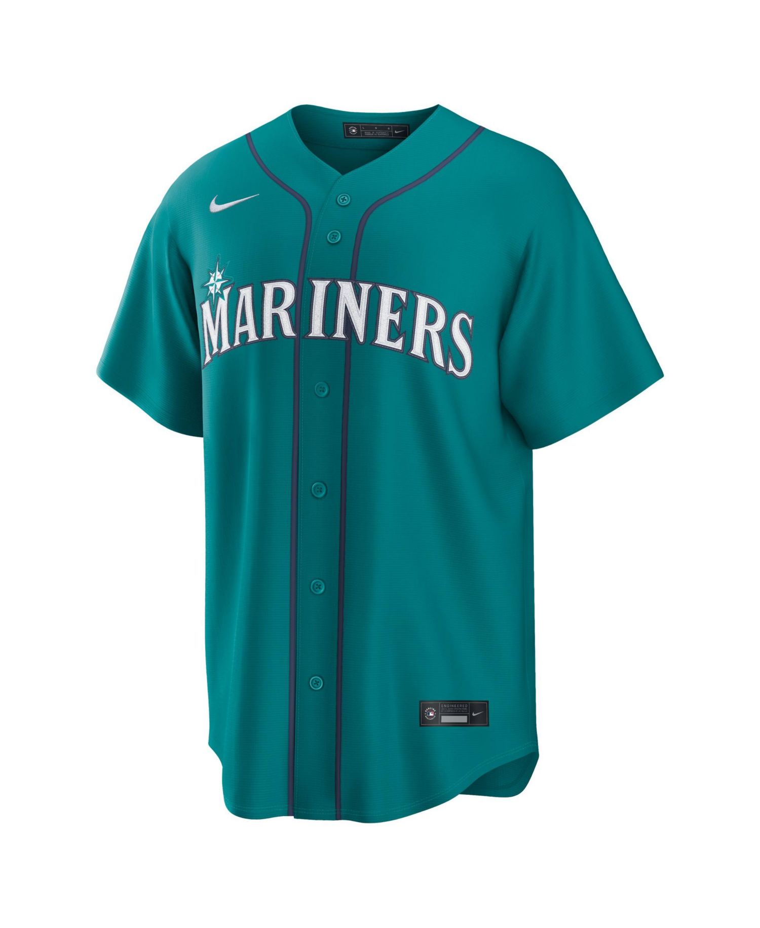 Men's Colt Emerson Teal Seattle Mariners Alternate Replica Jersey