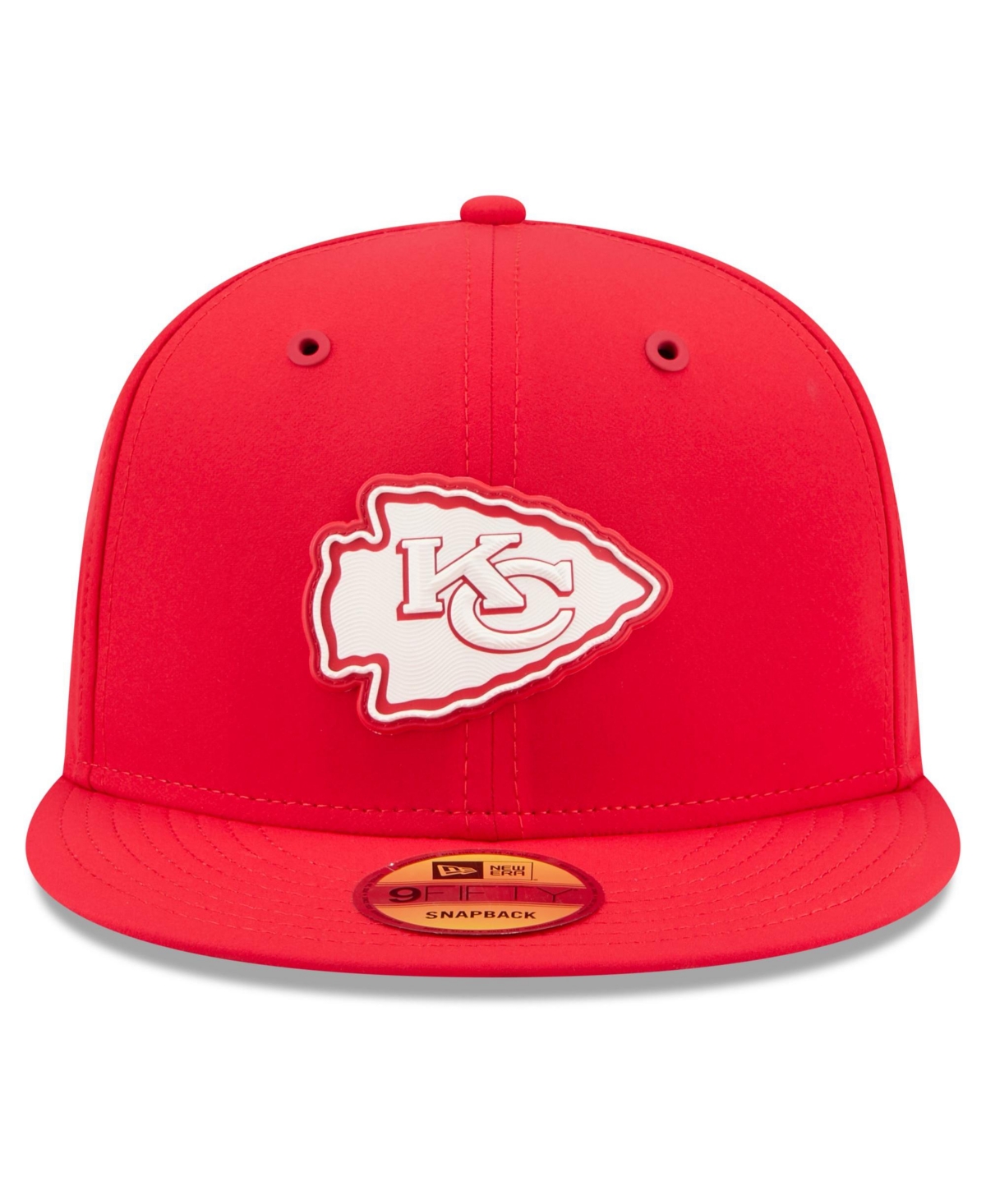 New Era Men's Red Kansas City Chiefs 2026 Sideline 9FIFTY Snapback Hat