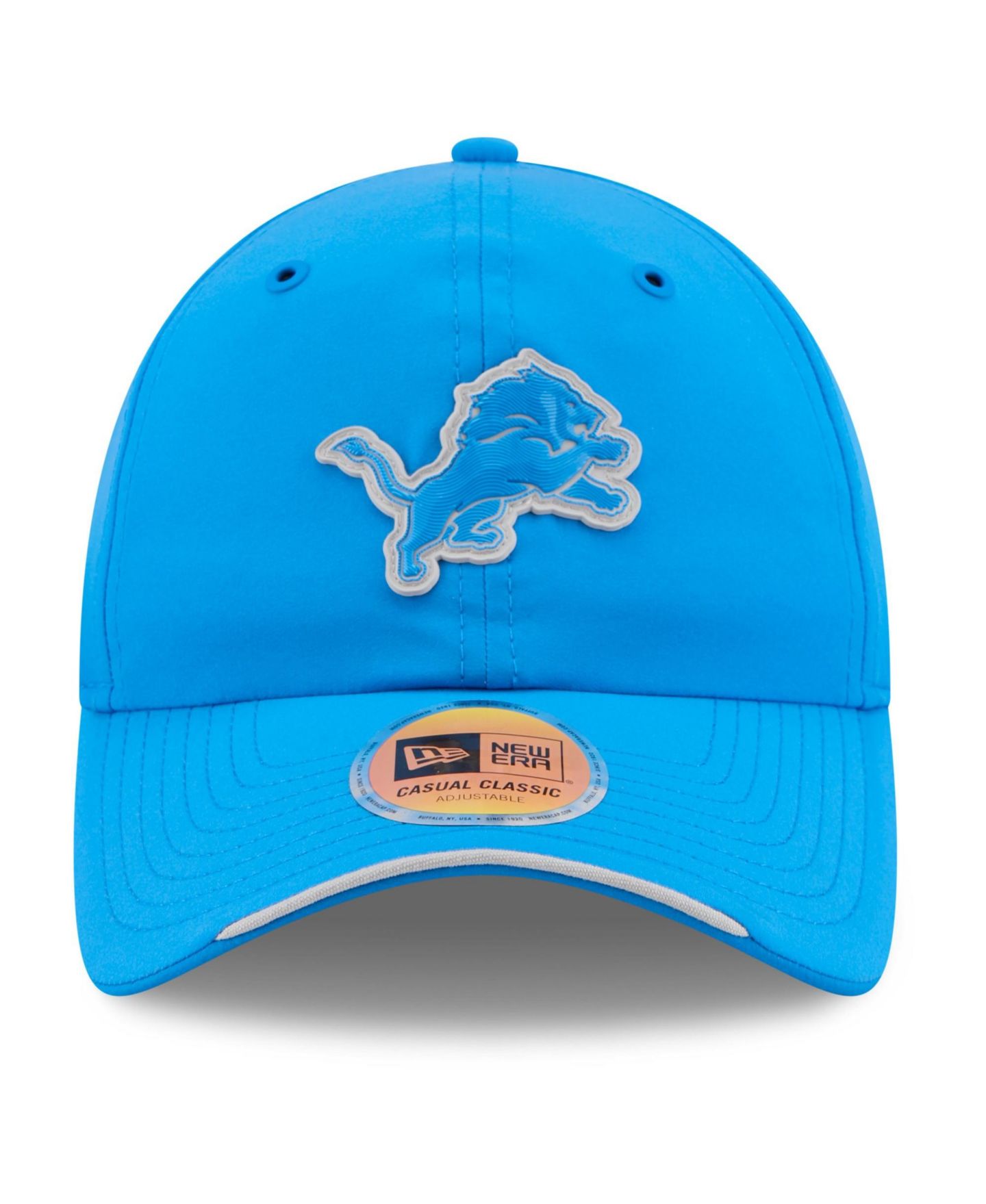 Мужская кепка New Era Blue Detroit Lions 2026 Sideline Casual Classic Adjustable Hat — фото 5