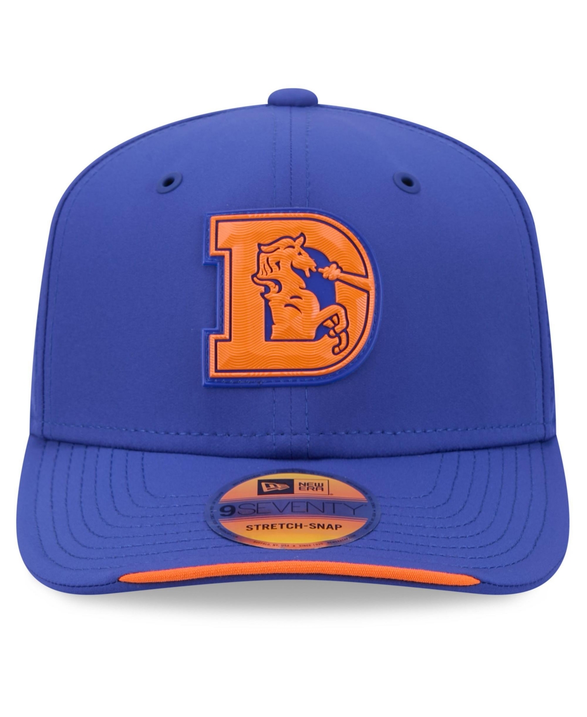 New Era Men's Royal Denver Broncos 2026 Sideline Throwback 9SEVENTY Adjustable Hat