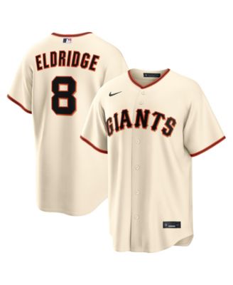 Men's Bryce Eldridge Cream San Francisco Giants Home Replica Jersey