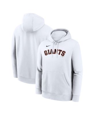 Men's White San Francisco Giants Dri-FIT Club Hoodie