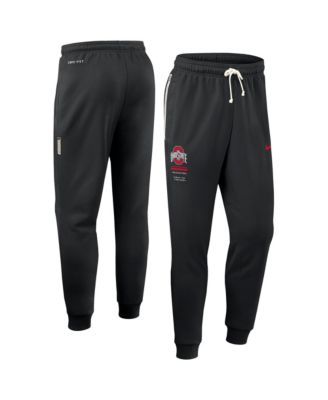 Men's Black Ohio State Buckeyes 2026 Sideline Standard Issue Dri-FIT Taper Pants