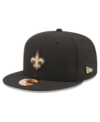 Men's Black New Orleans Saints 2026 Sideline 9FIFTY Snapback Hat