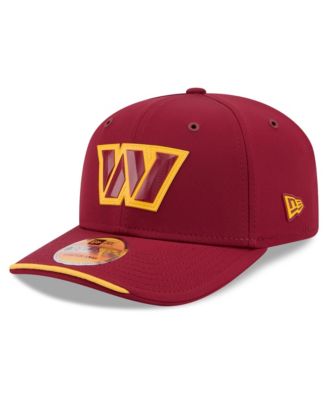Men's Burgundy Washington Commanders 2026 Sideline 9SEVENTY Adjustable Hat