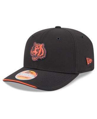 Men's Black Cincinnati Bengals 2026 Sideline 9SEVENTY Adjustable Hat
