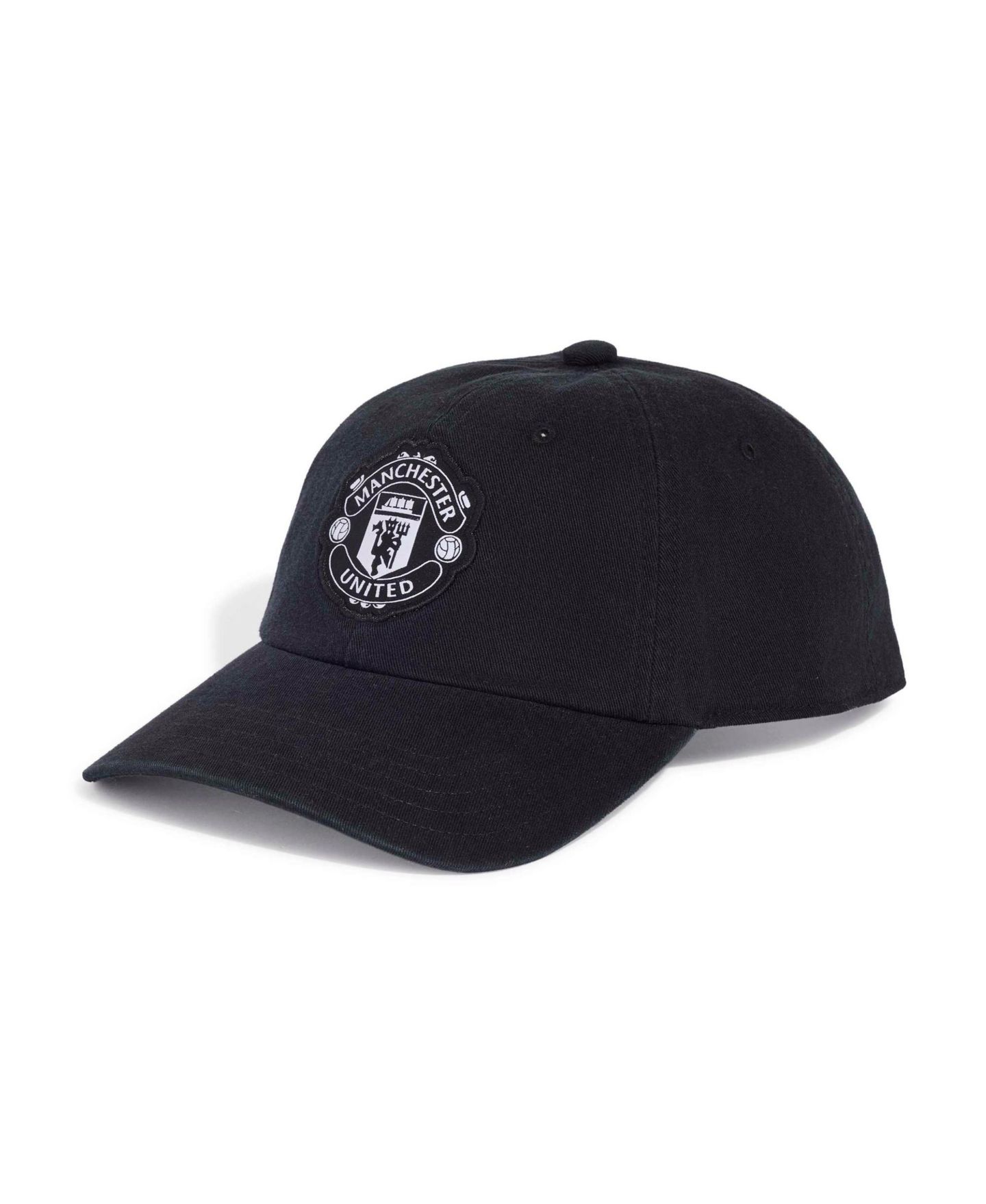 Кепка adidas Black Manchester United 2026/27 Away Club Adjustable Dad Hat — фото 1