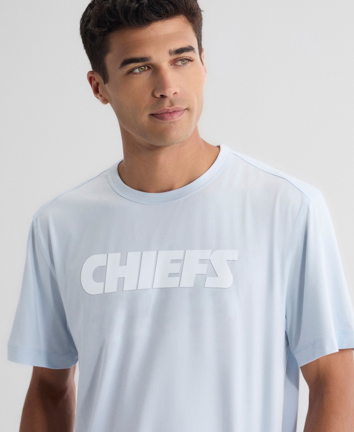Fanatics Men's Light Blue Kansas City Chiefs Clutch T-Shirt