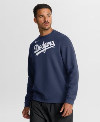 Men's Navy Los Angeles Dodgers Primetime Wordmark Sweatshirt