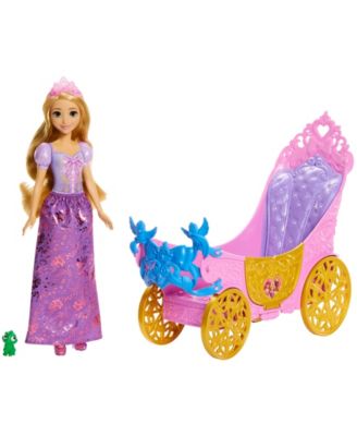 Rapunzel Grand Carriage Fashion Doll with Pascal, Ages 3+