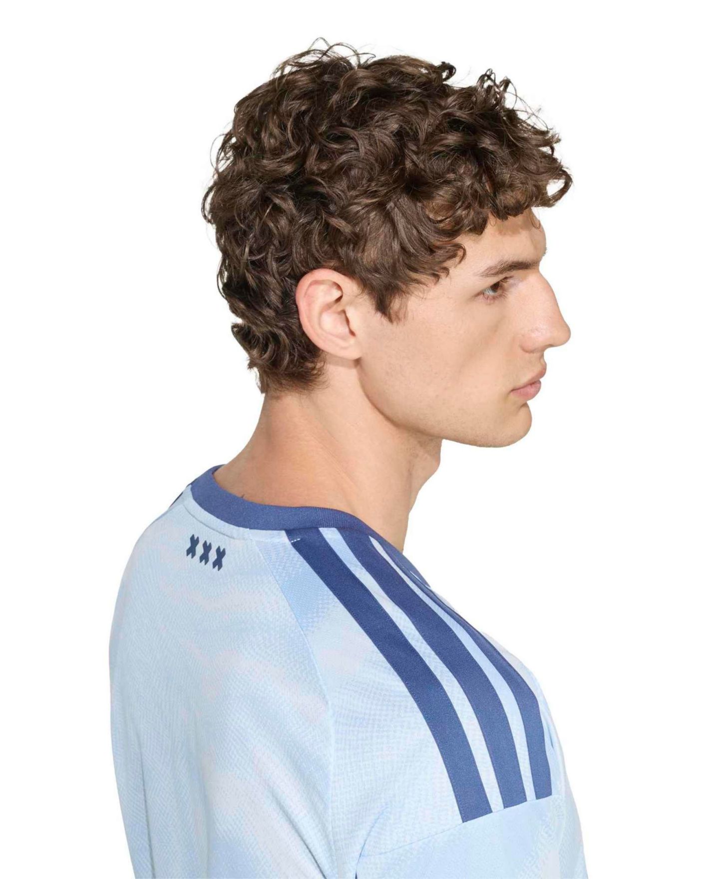 Мужской топ adidas Light Blue Ajax 2026/27 Third Replica Jersey — фото 4