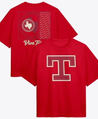 Women's Red Texas Rangers Premium Essentials Relaxed Boxy T-Shirt