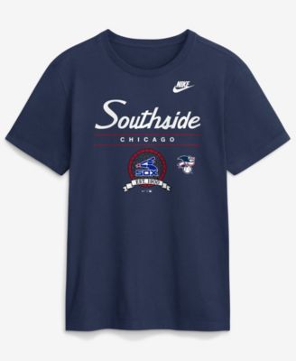 Men's Navy Chicago White Sox Cooperstown Graphic T-Shirt