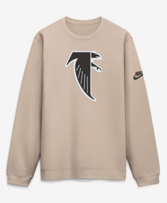 Men's Sand Atlanta Falcons I-Formation Rewind Club Crew Sweatshirt