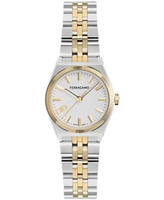 Women's Two-Tone Stainless Steel Bracelet Watch 28mm