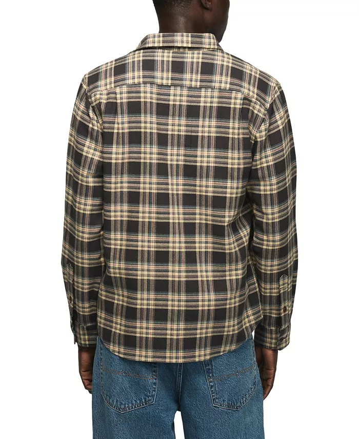 Men's Humboldt Herringbone Plaid Shirt - thumbnail 5