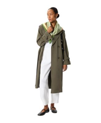 Women's Riley Belted Long Trench Coat