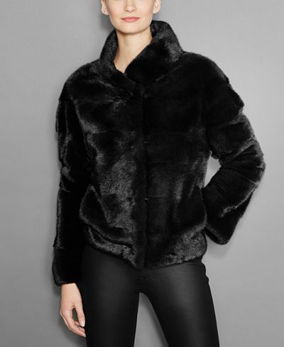 The Fur Vault Mink Fur Jacket